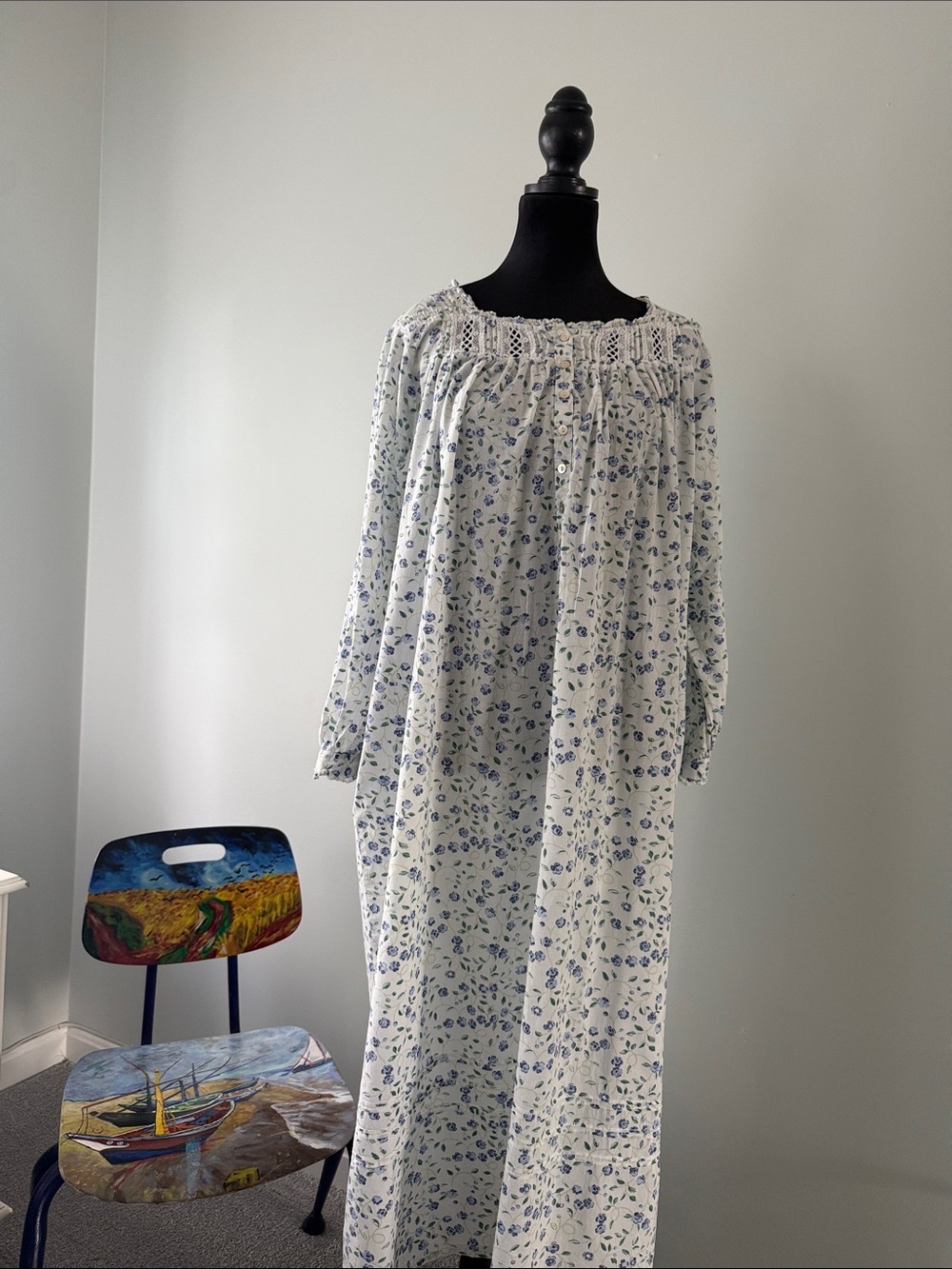 Eileen West cotton nightgown
